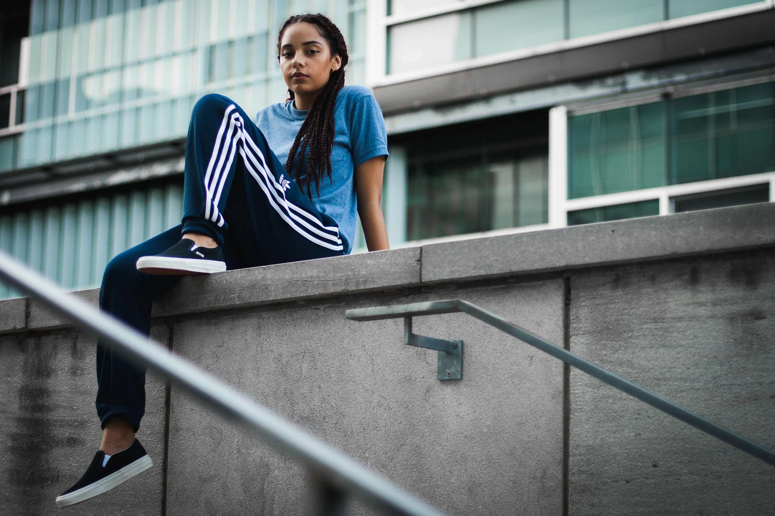 vans with adidas pants