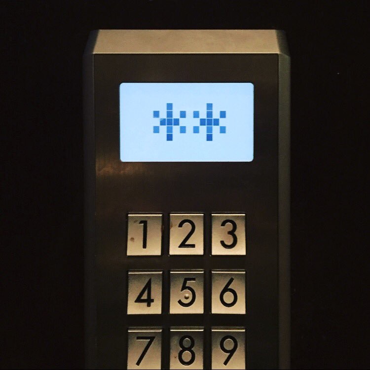 Asterisks (+ Elevator Keypad)
