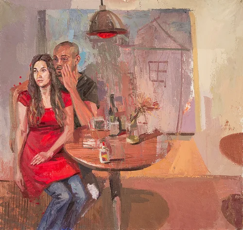  That It Is, 2014. Oil on Canvas 34" x 36" 