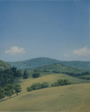  Cloudshadows Study, 2014. Oil on canvas, 8 x 10" 