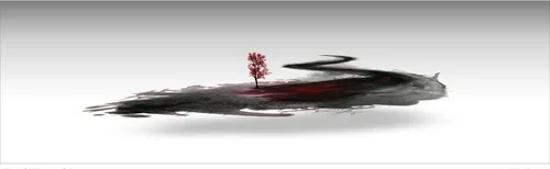  Part of Land Series - Print #2, Pigment Print Photograph 2009.&nbsp;50 in. x 13.5 in.&nbsp; 