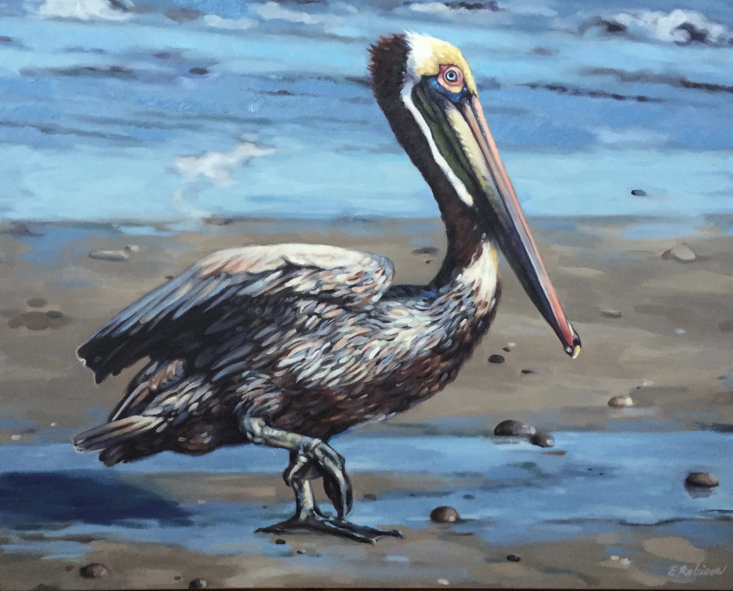   Percy , 2018, oil on canvas,  30"w x 24"h 