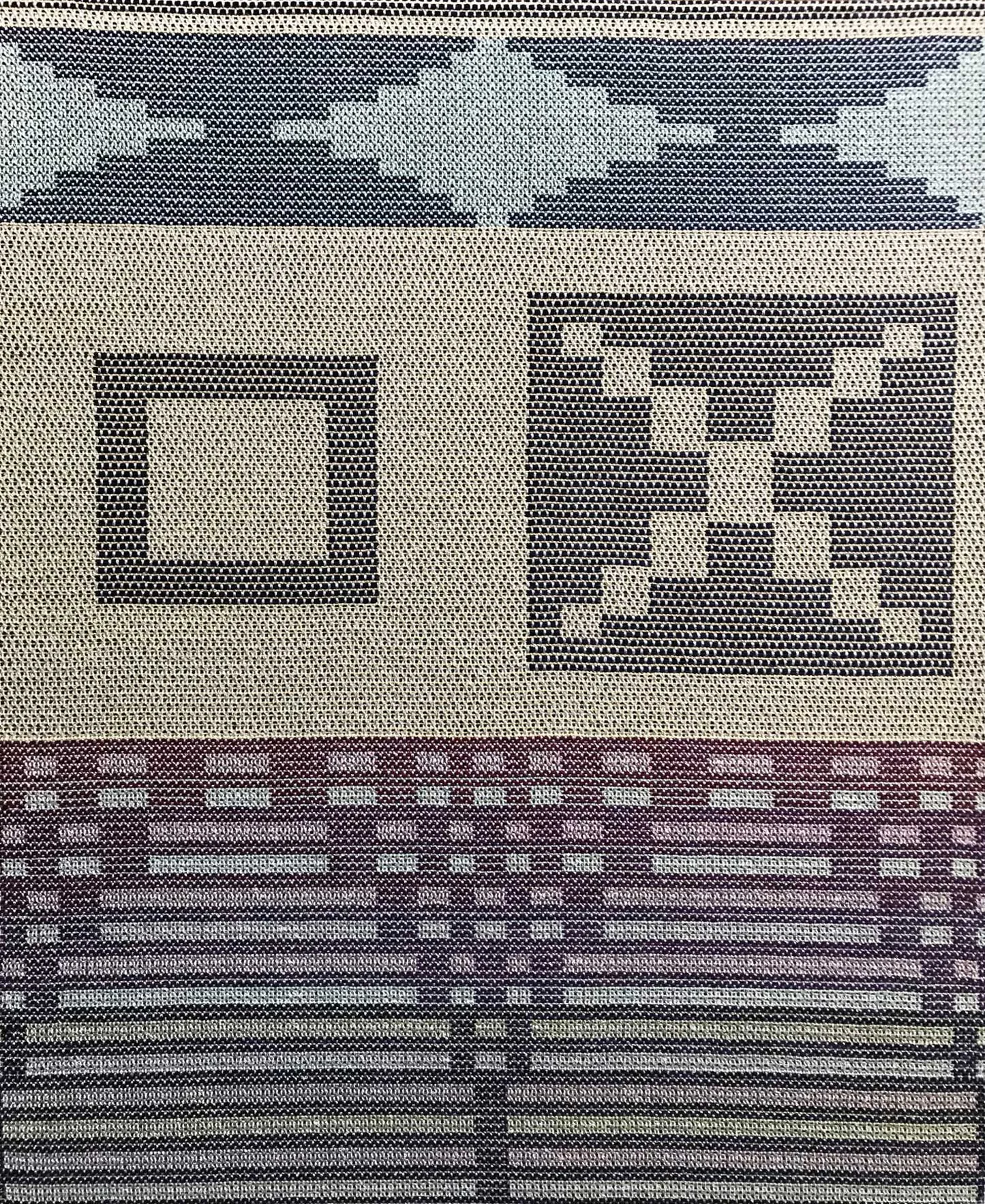 Celestial Navigation I, 1998, double cotton weave, 30"w x 36"h