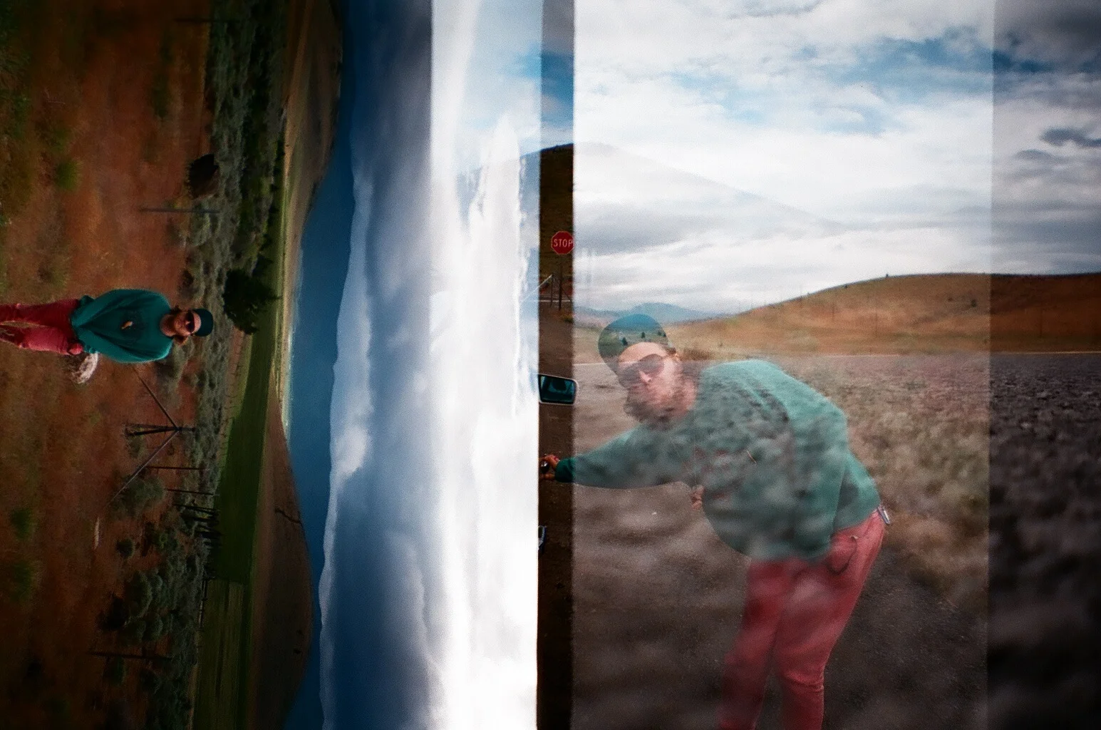 Olympia Washington, Double Exposure, 35mm