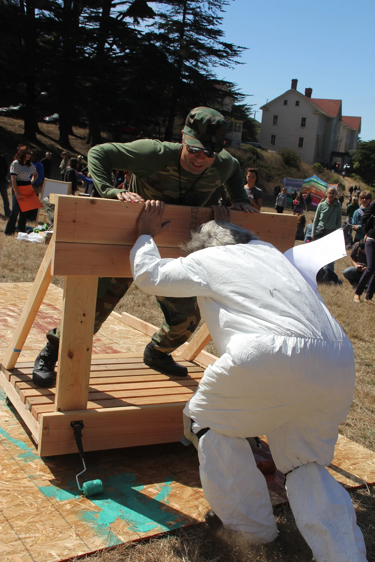 A Course of Action @ Headlands Center for the Arts September 2012 with Scott Vermeire as the Drill Instructor.