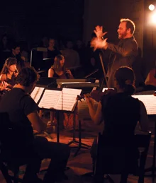 performing with USC Thornton Edge & Wild Up