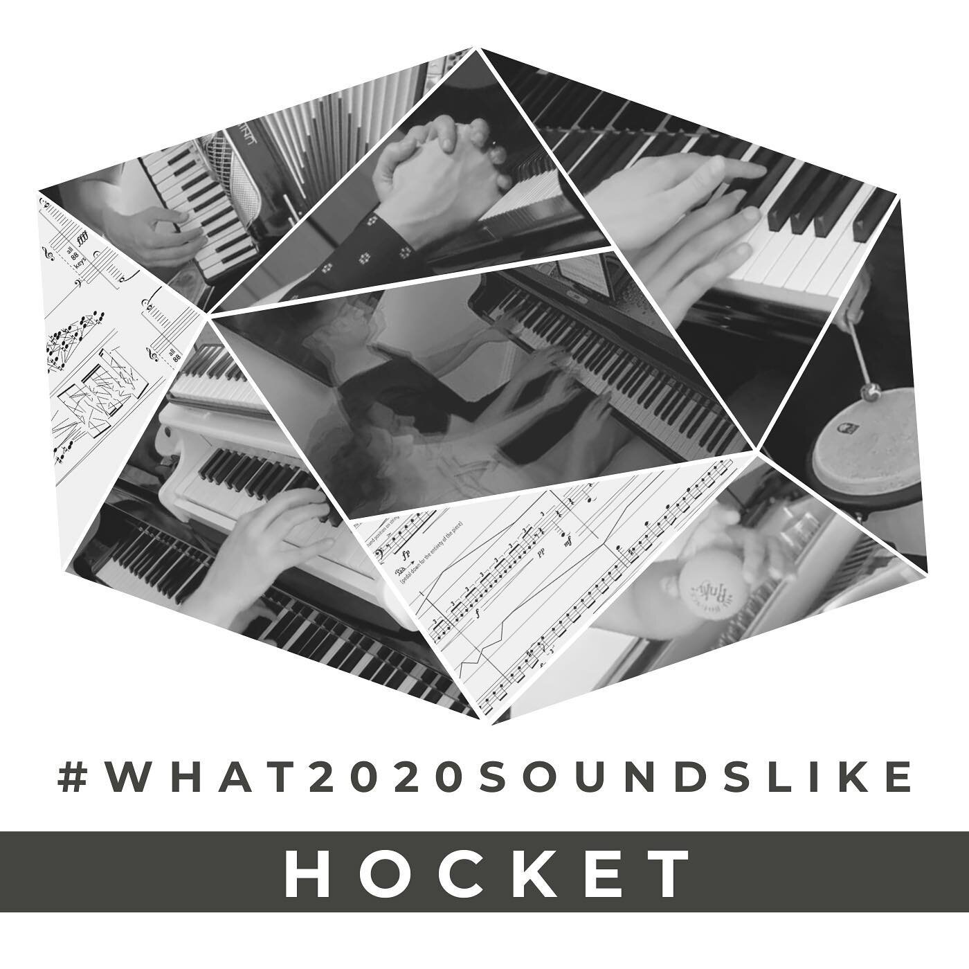 🎉 OUT NOW! 🎉  @hocketensemble&rsquo;s #WHAT2020SOUNDSLIKE album! 💿 Listen on Bandcamp and all music streaming services!⭐️ Link in profile!