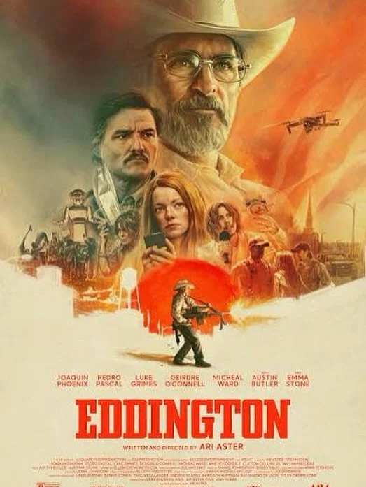 @thehaxancloak&rsquo;s score for @eddingtonmovie is awesome! 🙌 A fusion of lush Americana, twisted percussion, prepared and extended piano techniques, and a dark orchestral and synth palette. Really proud of this score and working with his incredibl