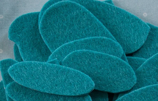 How to Cut Perfect Shapes out of Wool Felt - The Freezer Paper Method