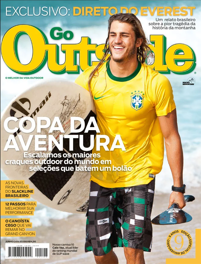 Cover for Go Outside magazine