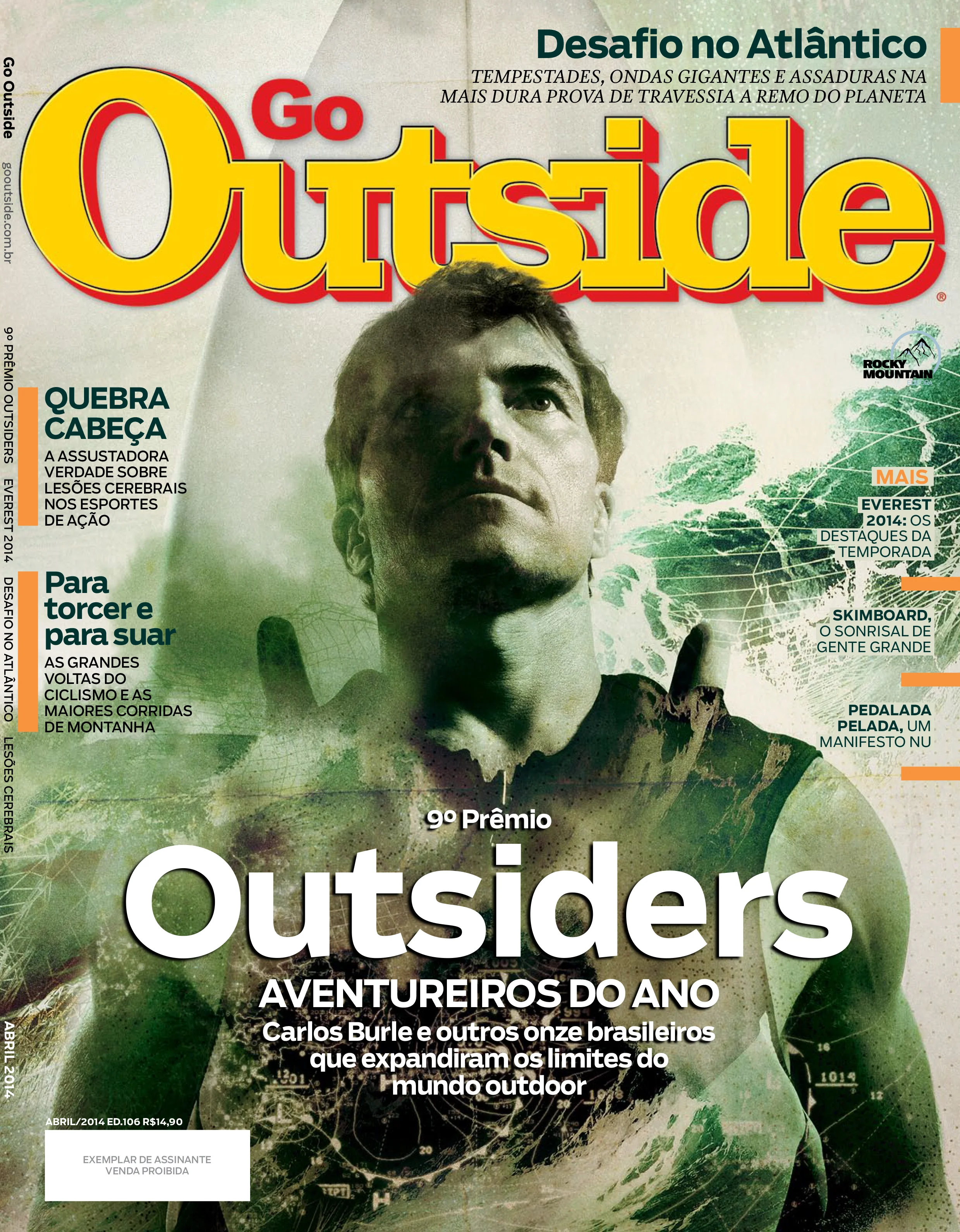 Cover for special edition of Go Outside magazine