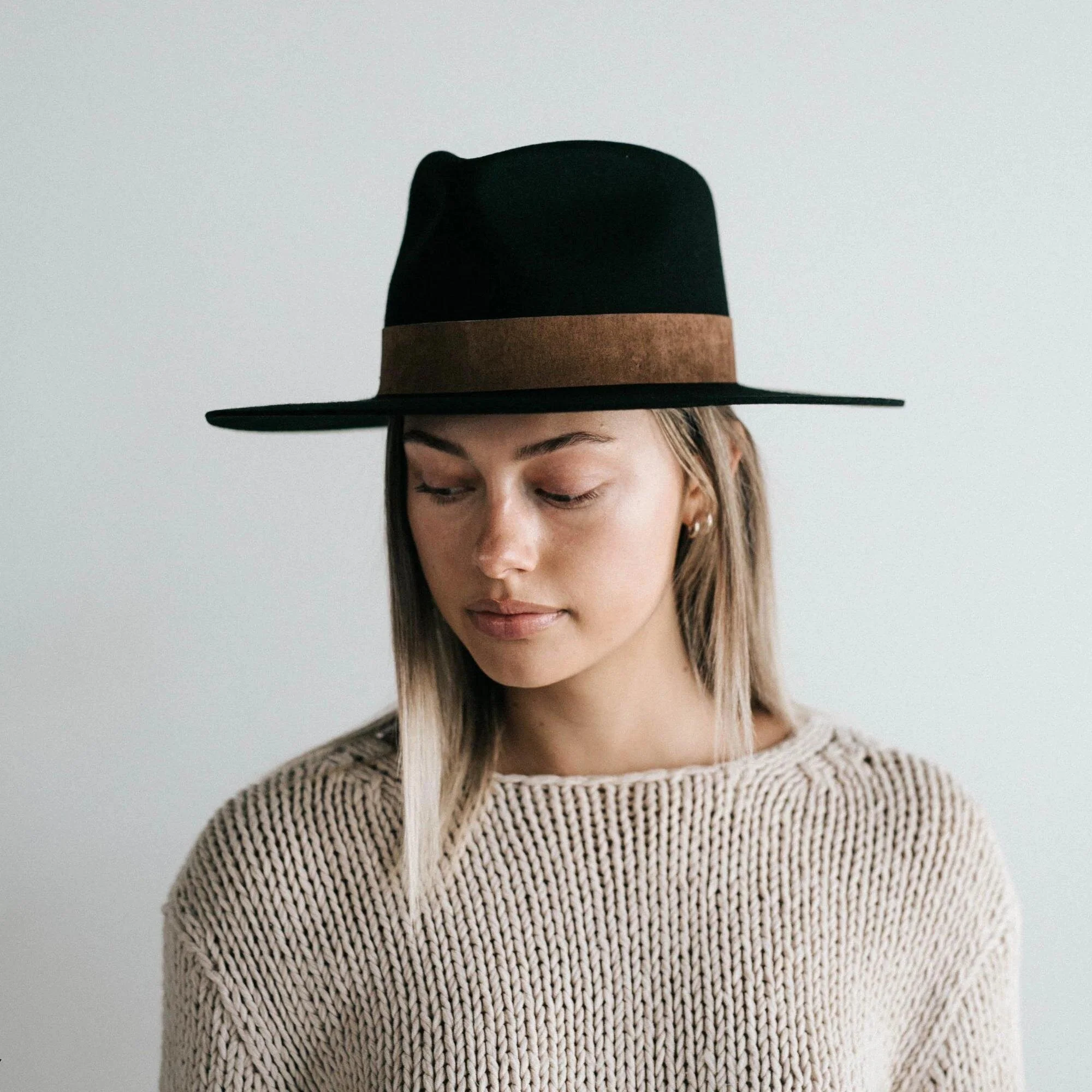 Miller Fedora Black — TRAMPS + THIEVES