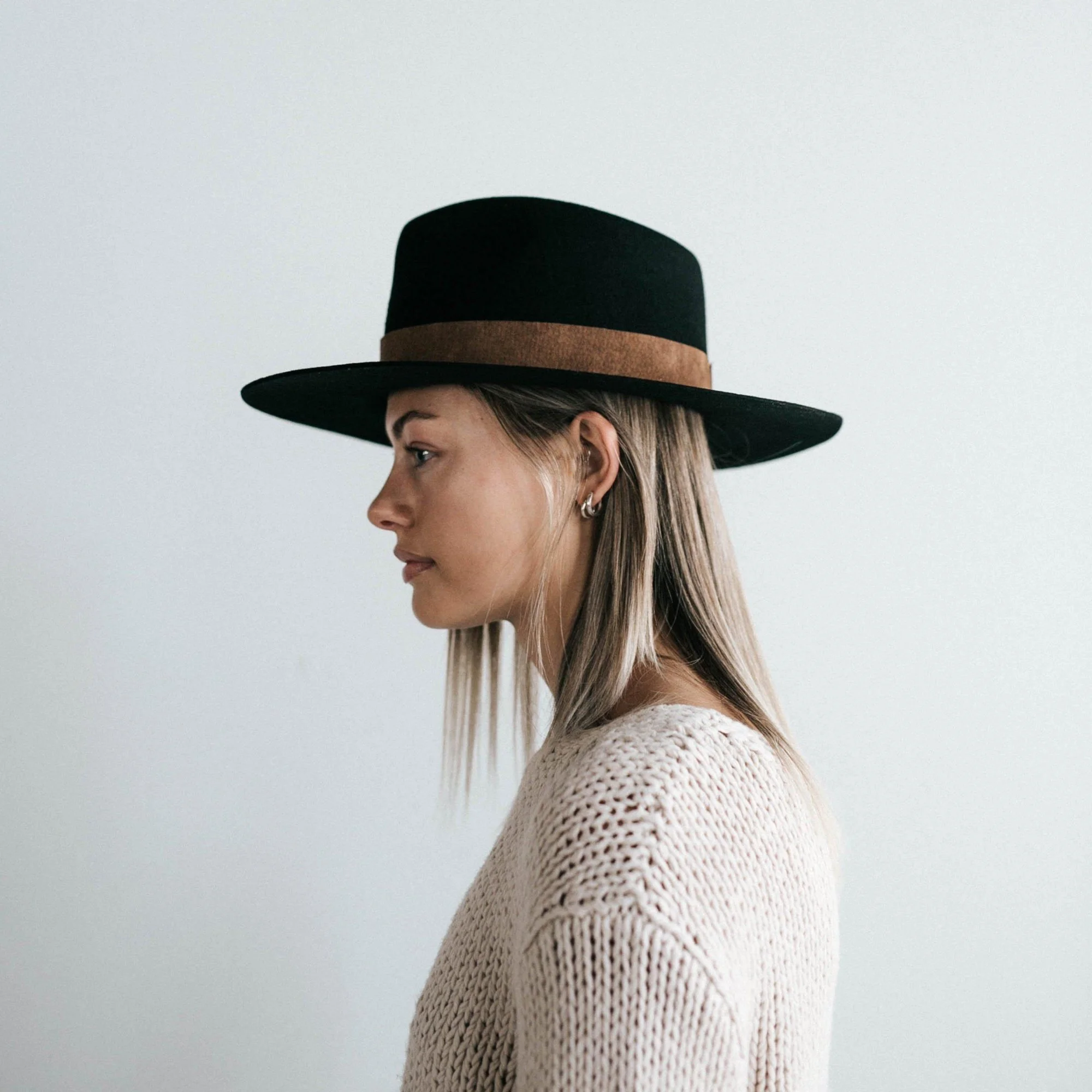 Miller Fedora Black — TRAMPS + THIEVES