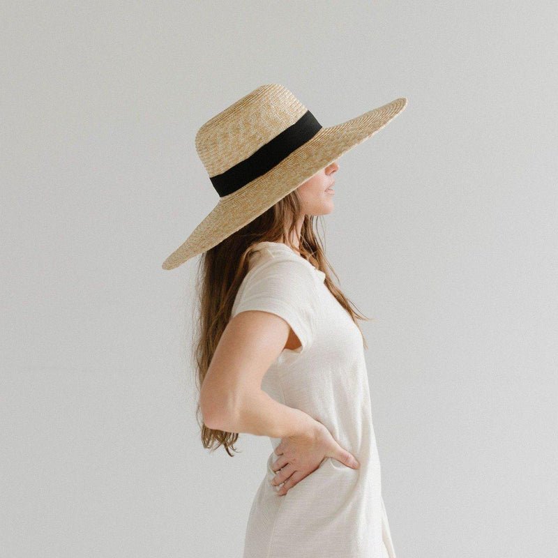 Gwen Wide Brim Sun Hat — TRAMPS + THIEVES