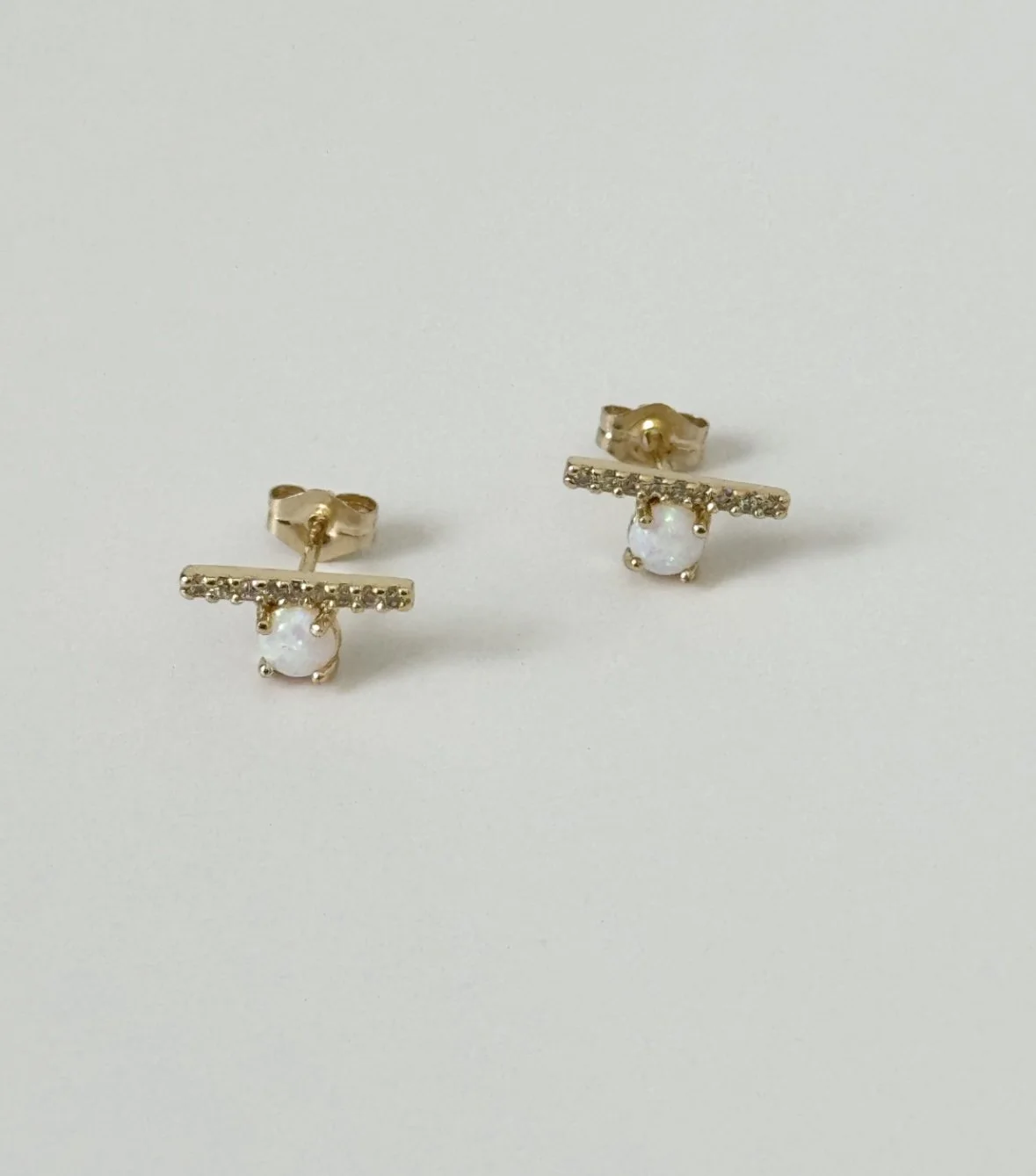Sky Fall Opal Studs