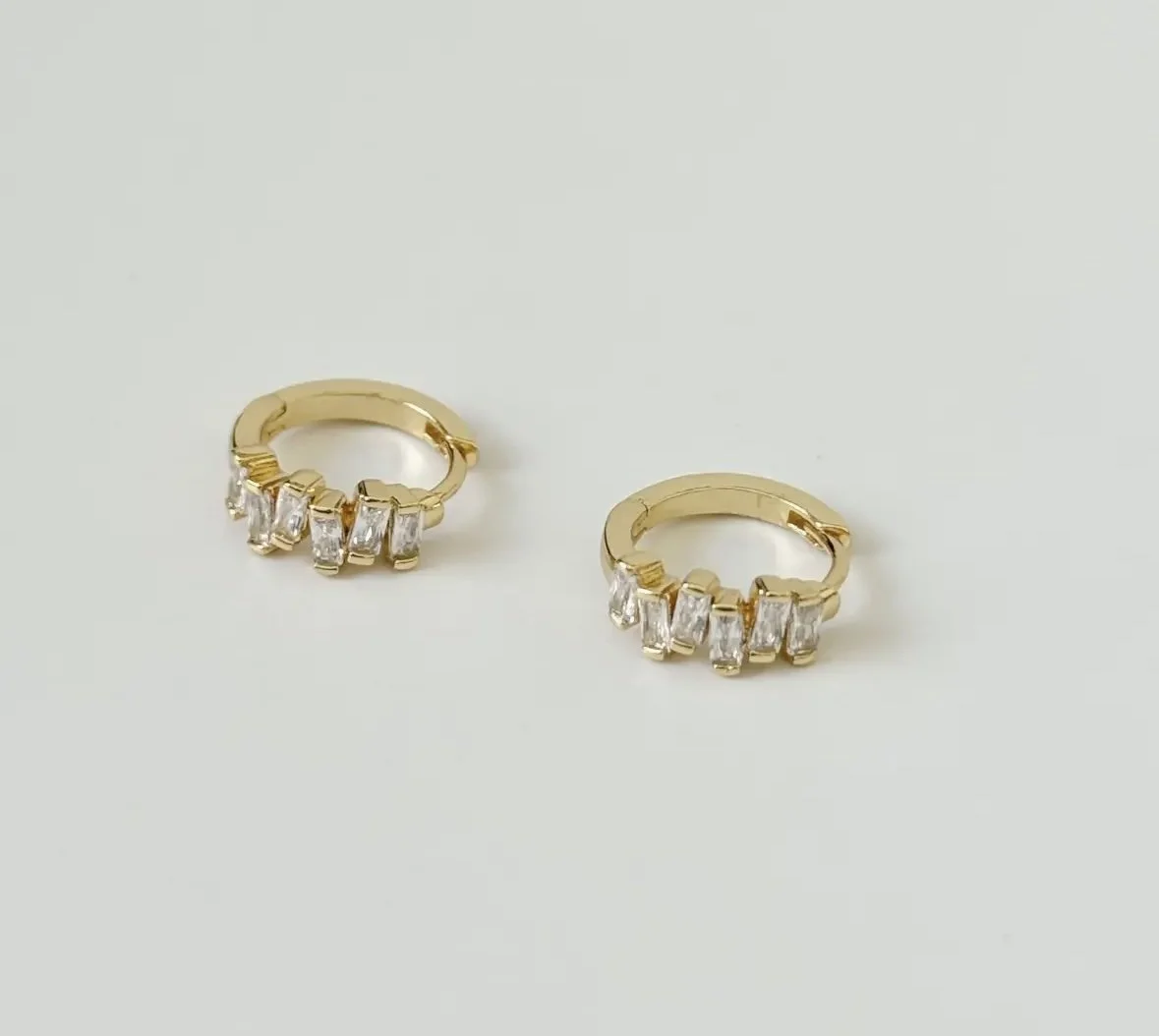 Minimal Huggie Earrings