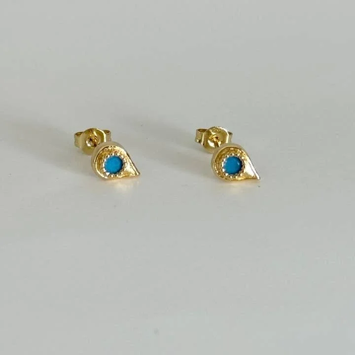 Little Paisley Stud Earrings