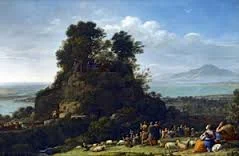 Claude Lorrain, The Sermon on the Mount c 1556 The Frick Colletction