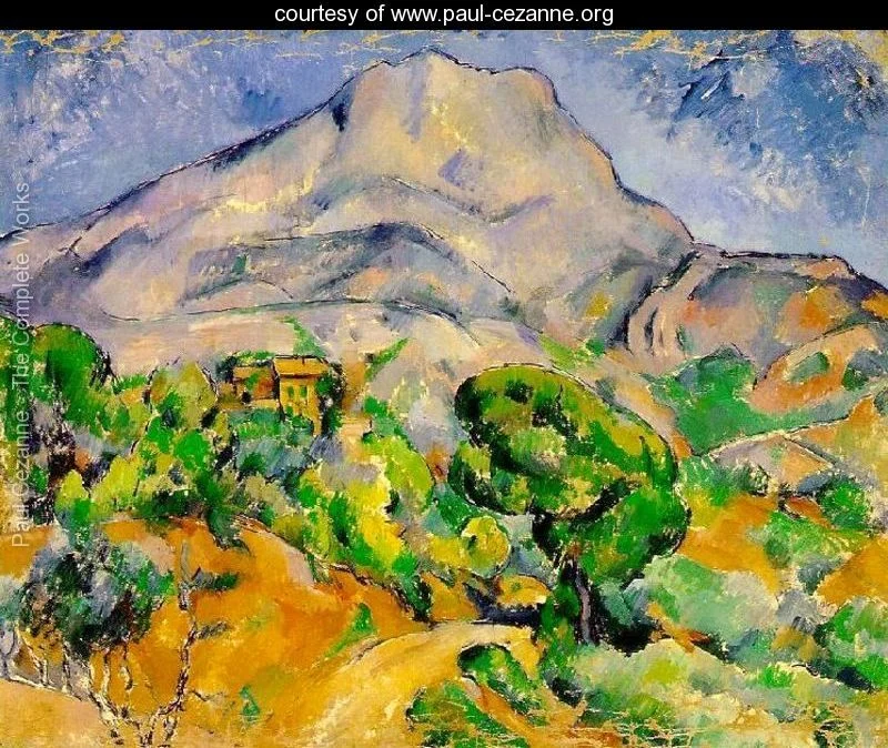 Paul Cezanne Mt St Victoire