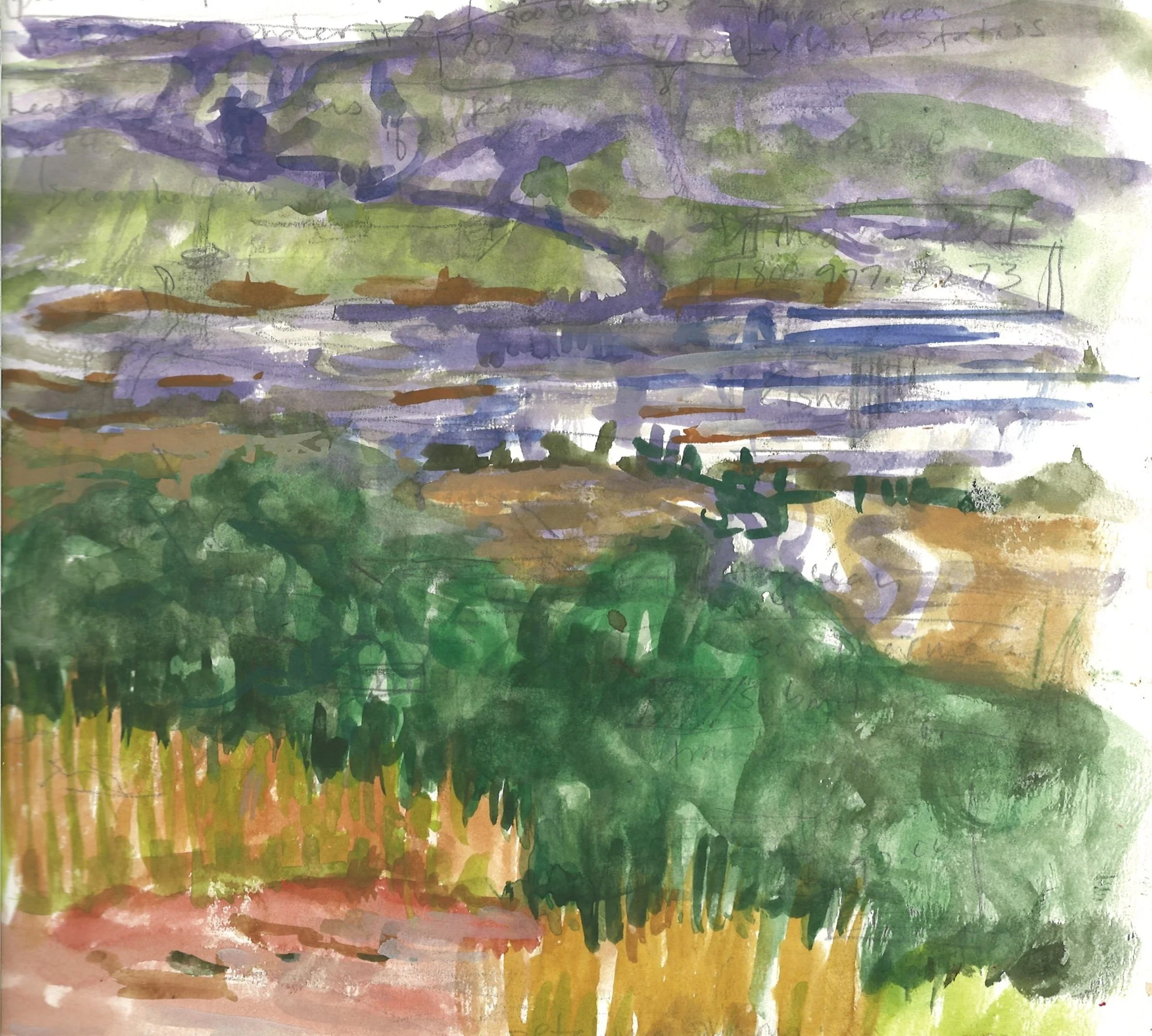 May
gouache on paper 
10x10