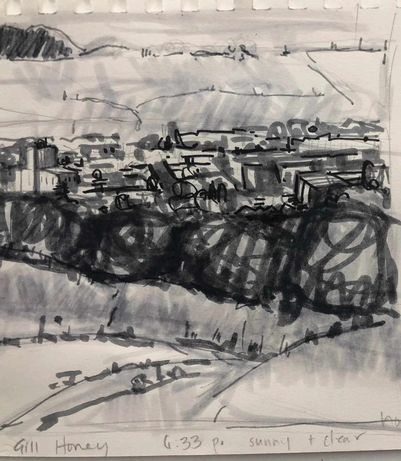 July
Tombow Pen on paper