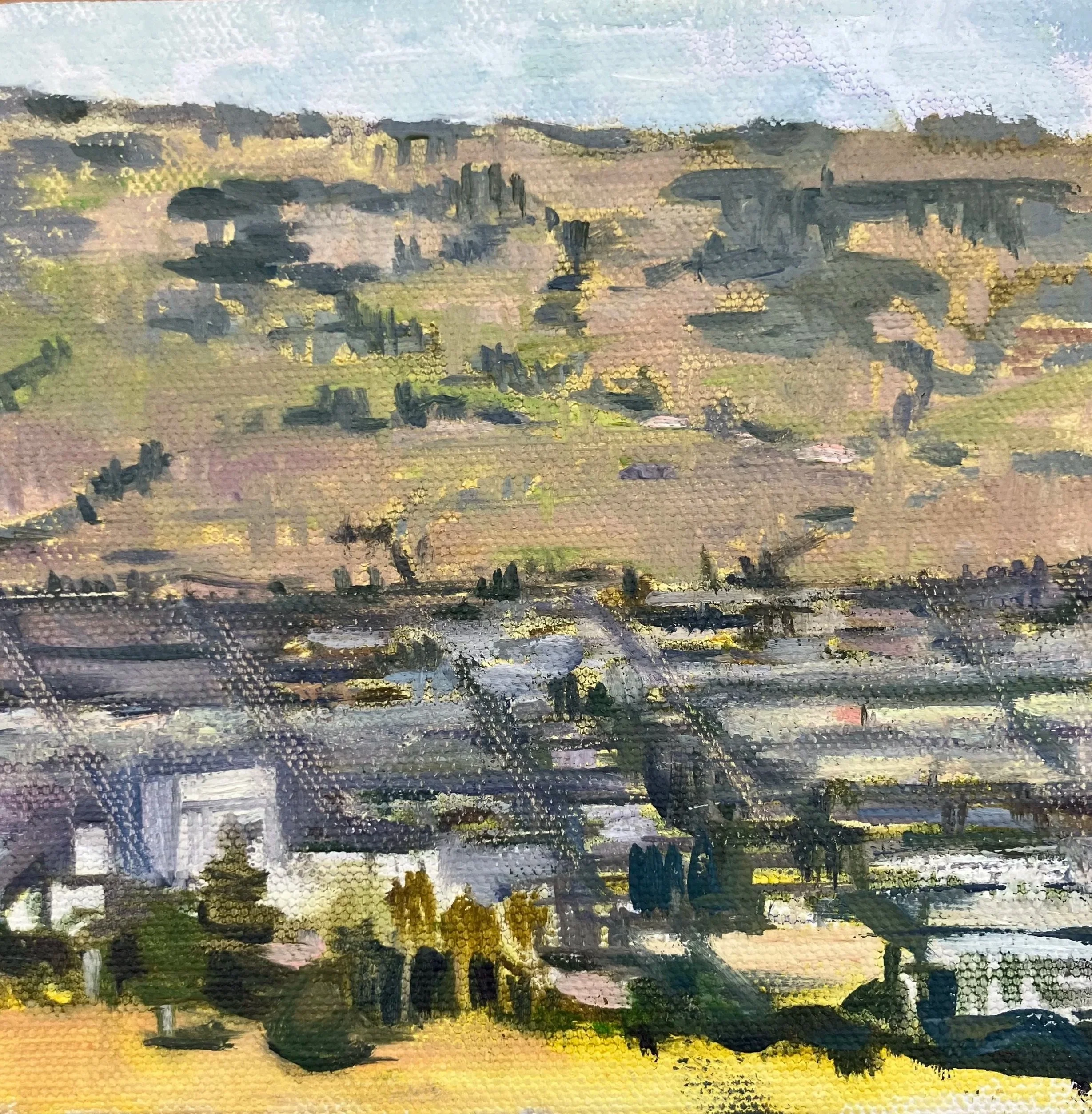 September 
oil on canvas
6x6