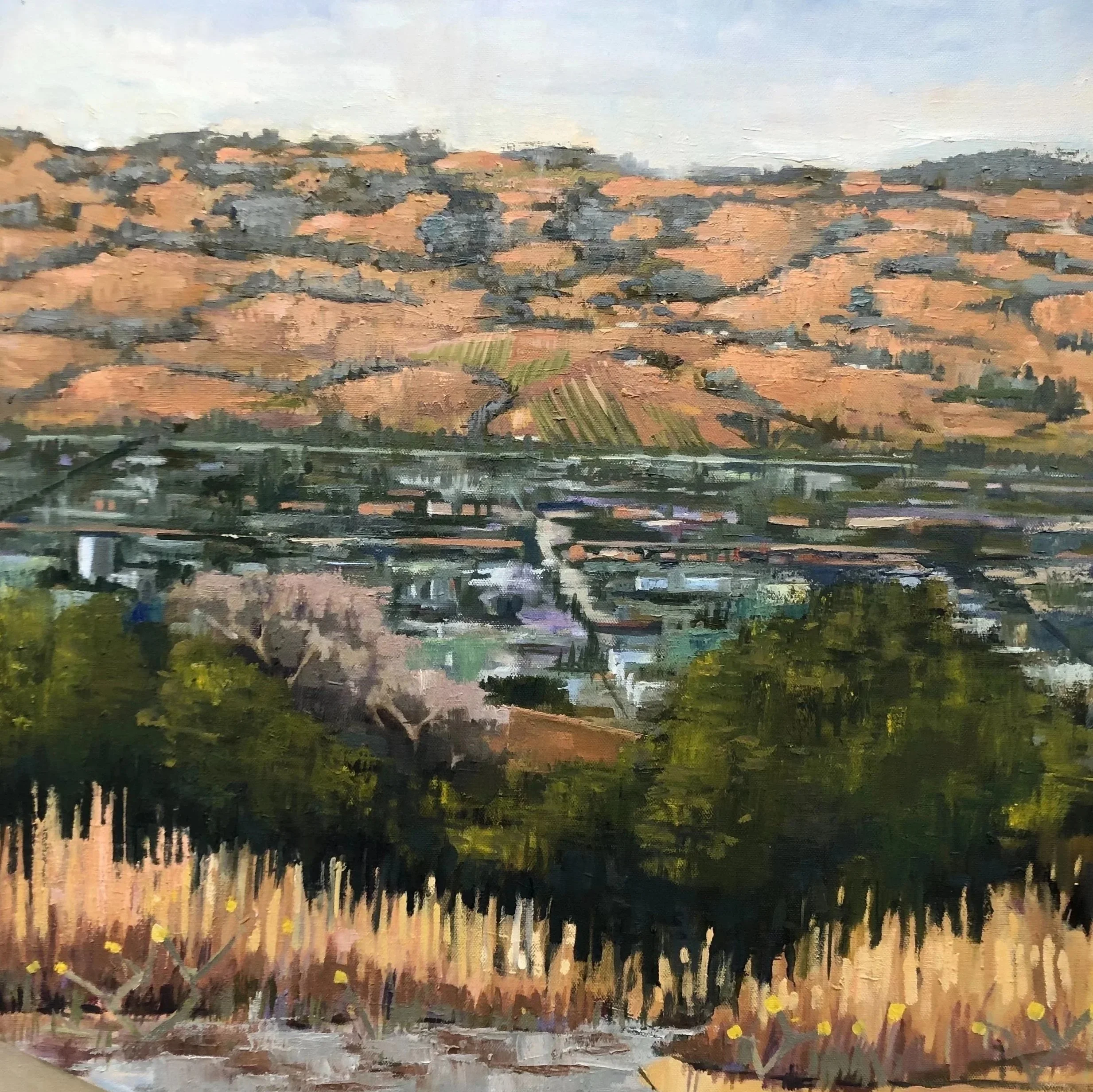 July  
oil on canvas  
24x24