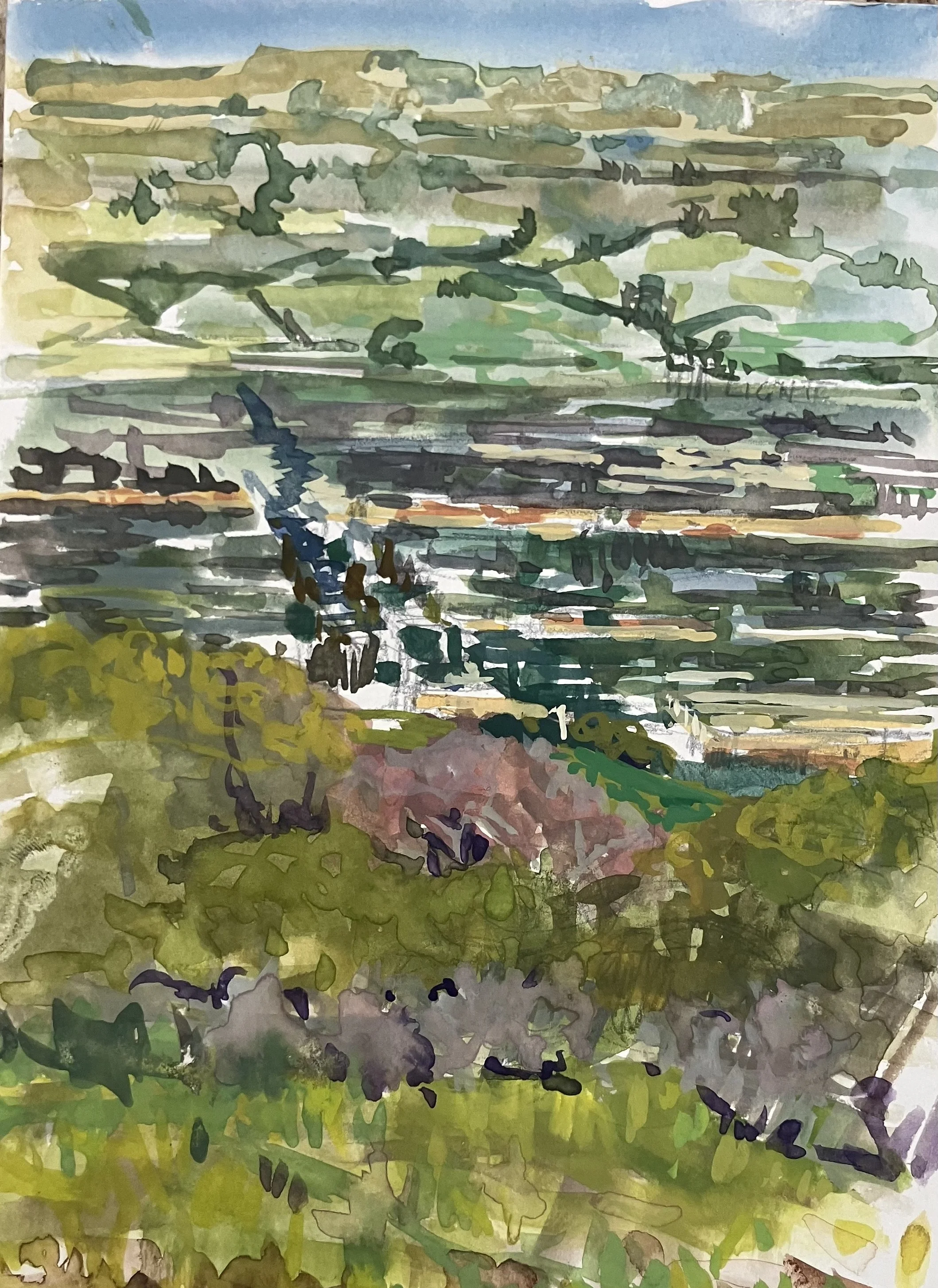 April
Gouache on paper
8x10