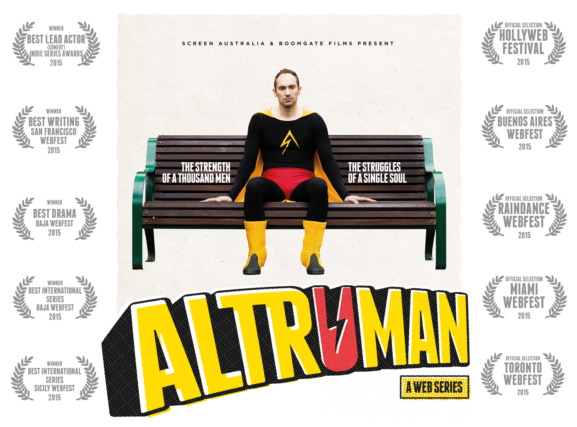 'Altruman' tells the story of a selfless superhero in an everyday world who begins to question his life choices when he discovers a dark secret lurking inside himself. About Watch the trailer Screenings & Awards What people are saying about 'Altruman' Meet the team Media Links Credits Watch