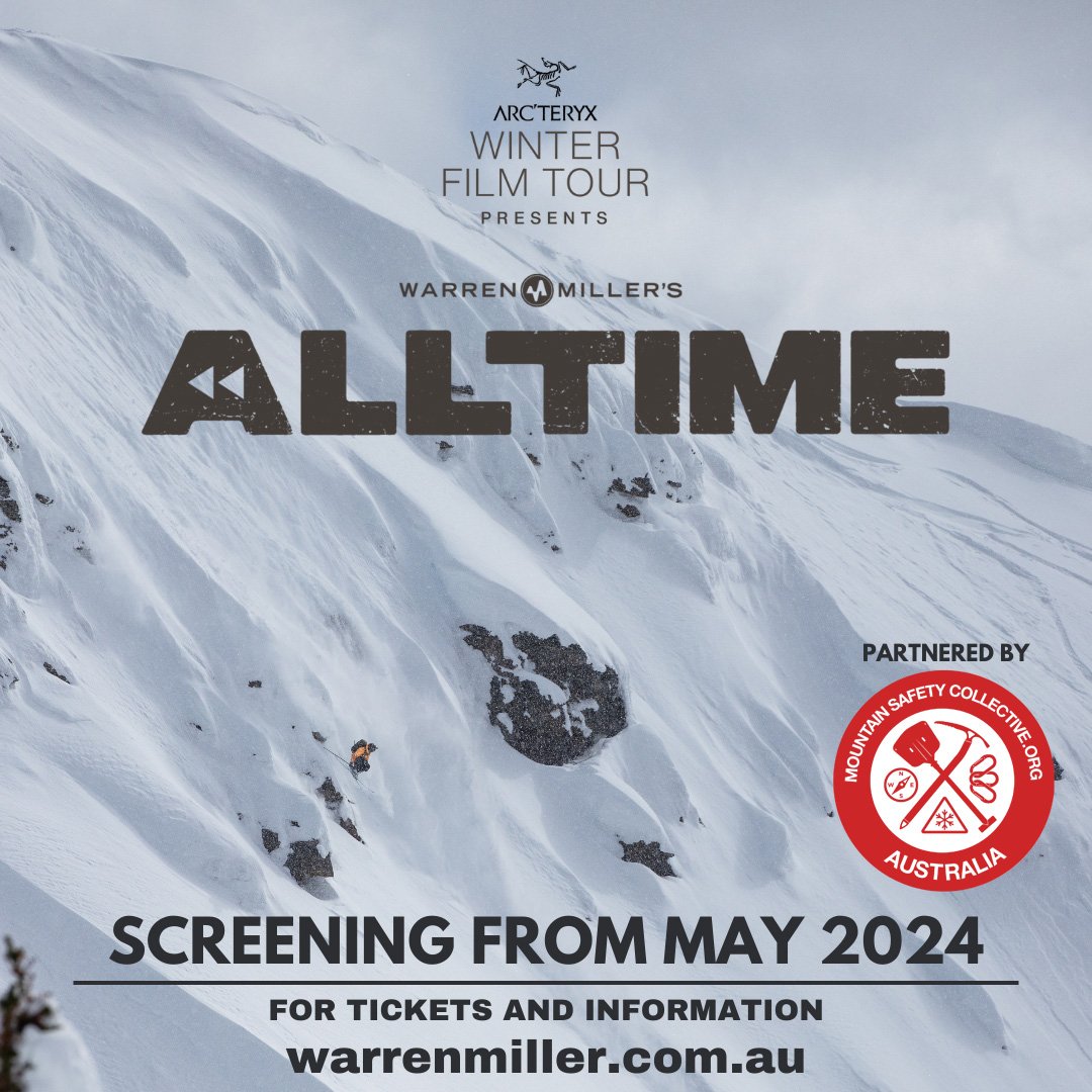 Here it is, Warren Miller&rsquo;s &lsquo;All Time&rsquo;.

Screening across Australia and New Zealand from May! Get ready to take a trip down memory lane! 🚀 Warren Miller&rsquo;s 74th annual ski film celebrates the vibrancy of skiing over the past 7