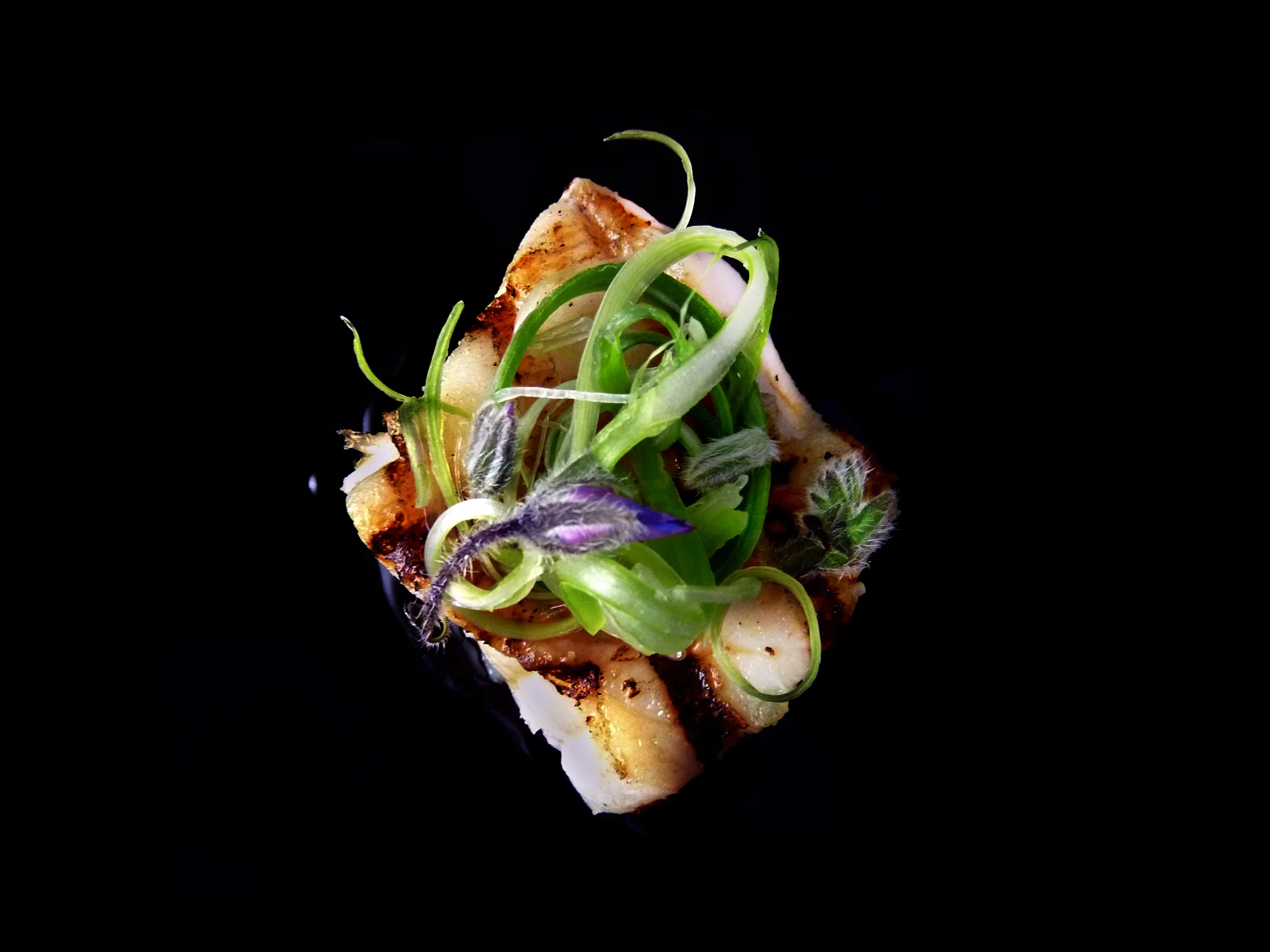 grilled opah cheek