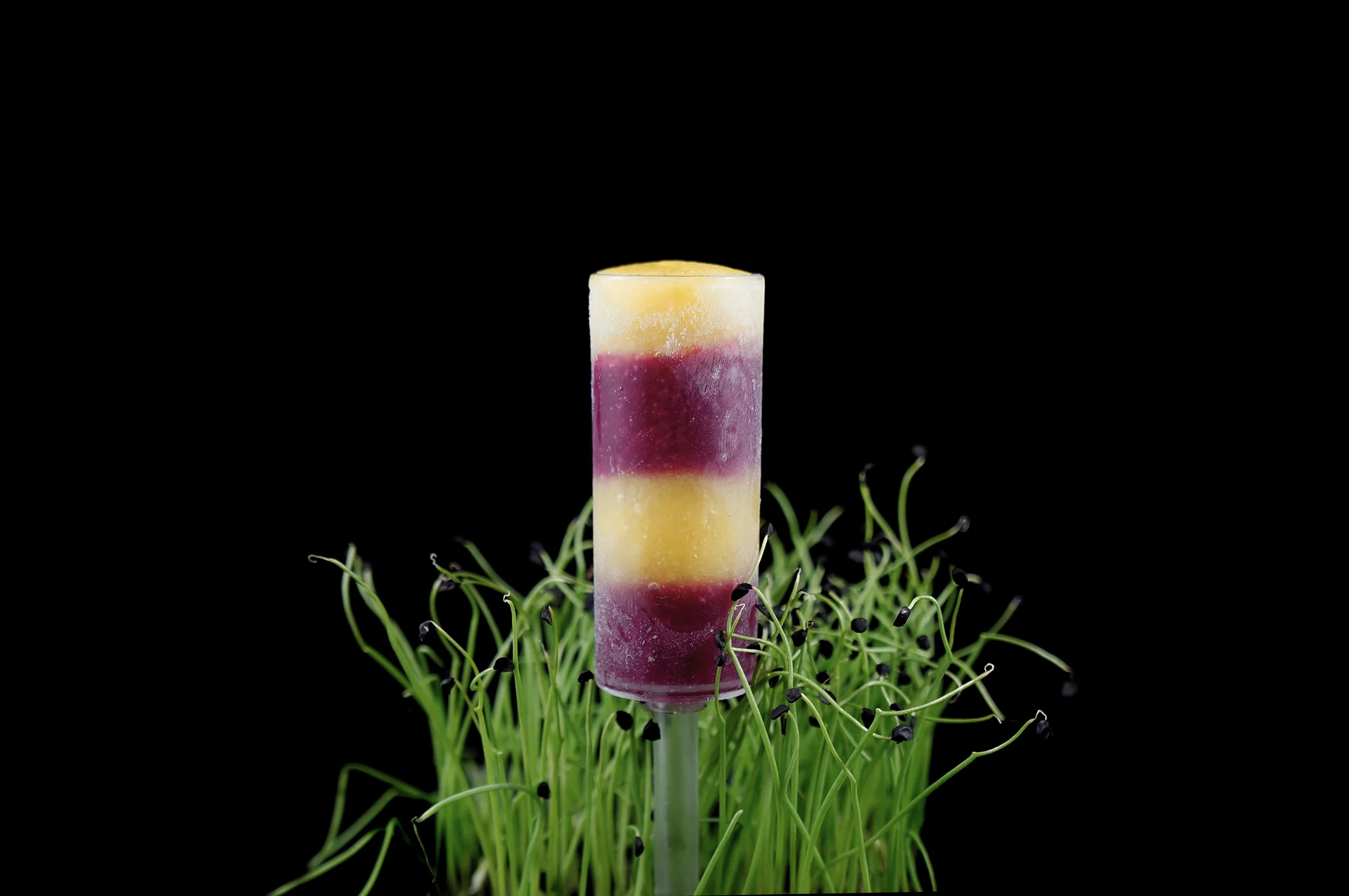 beet lollipop