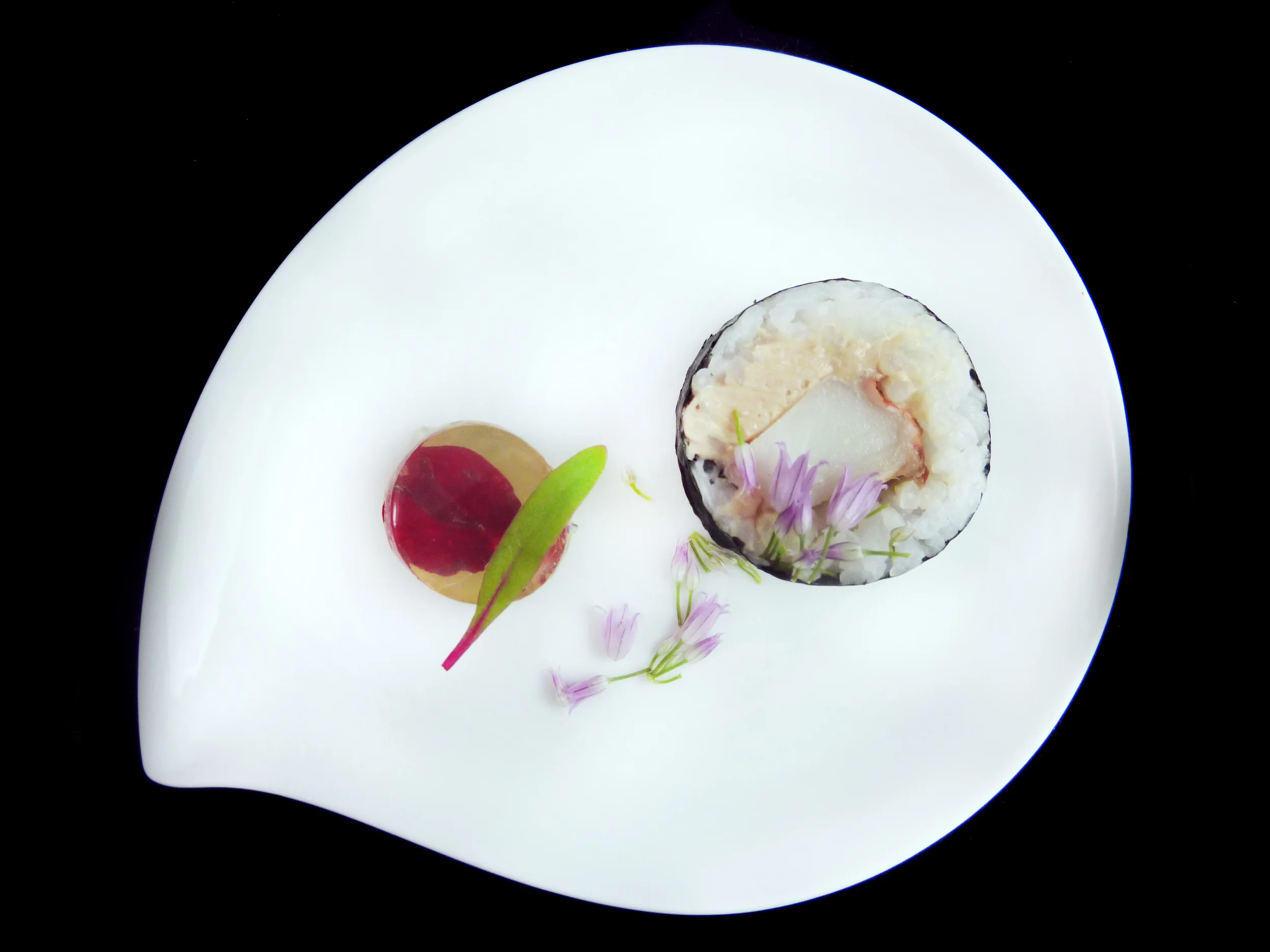 lobster & foie roll