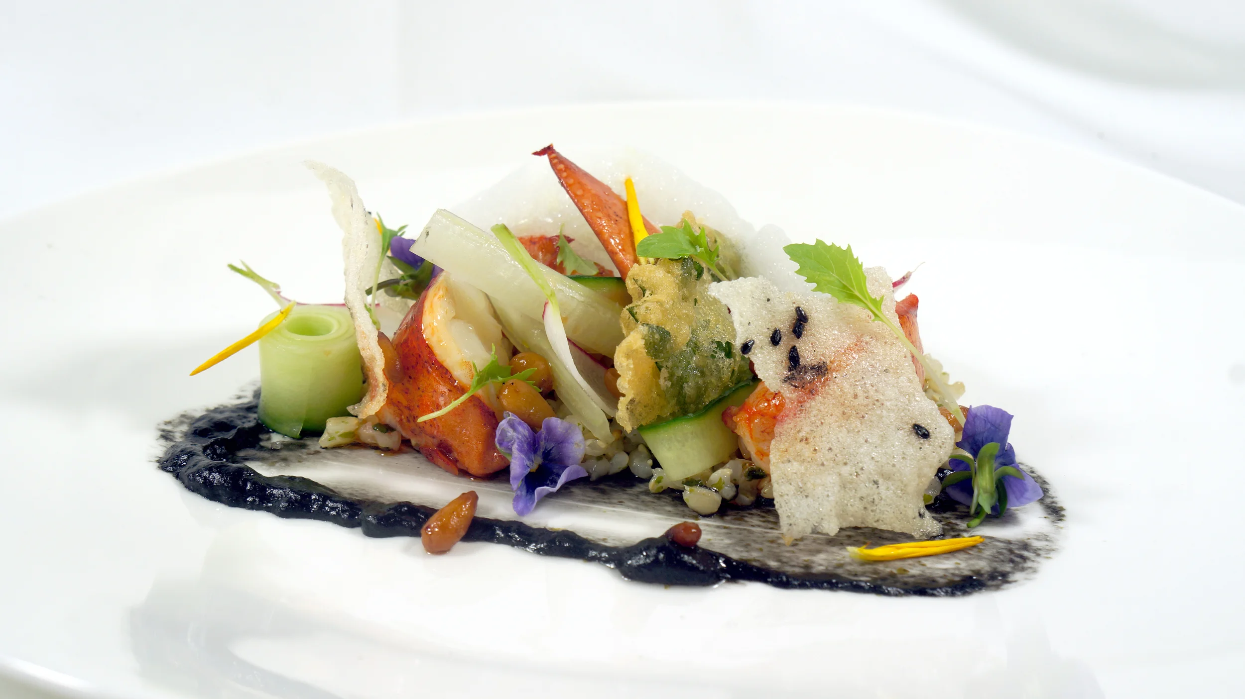 2013 - loving hut brown rice salad with lobster.jpg