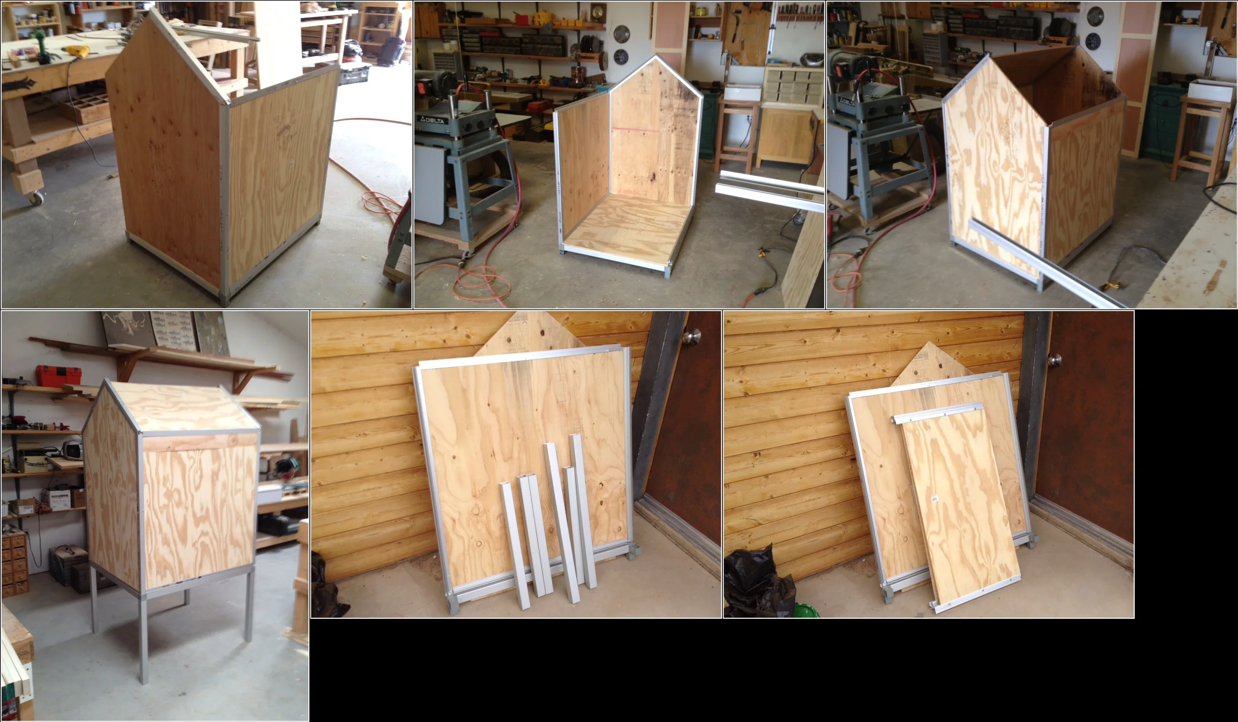 flat pack-prefab design principle