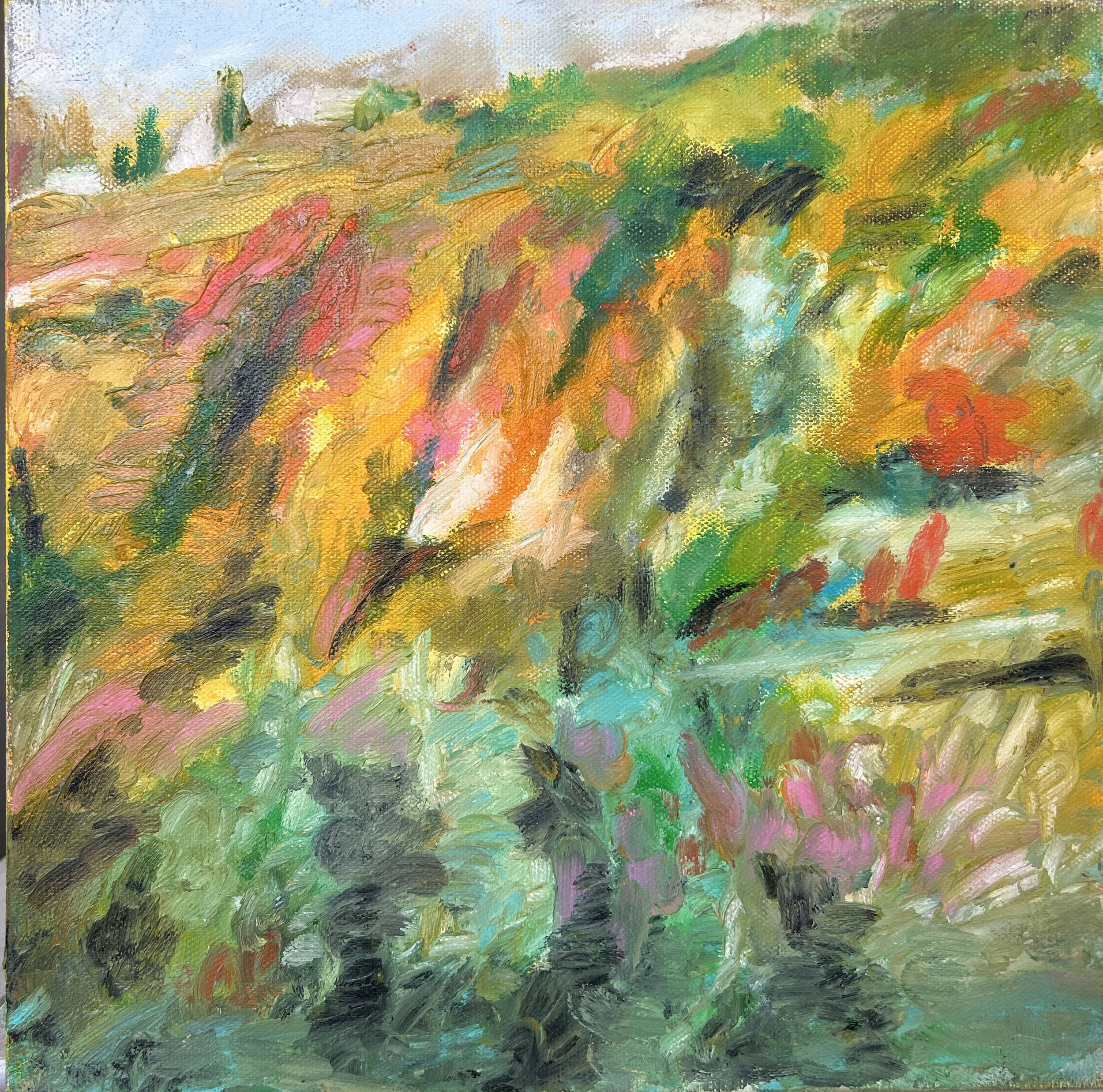 Italy#5(Sunset)_signed_12x12in