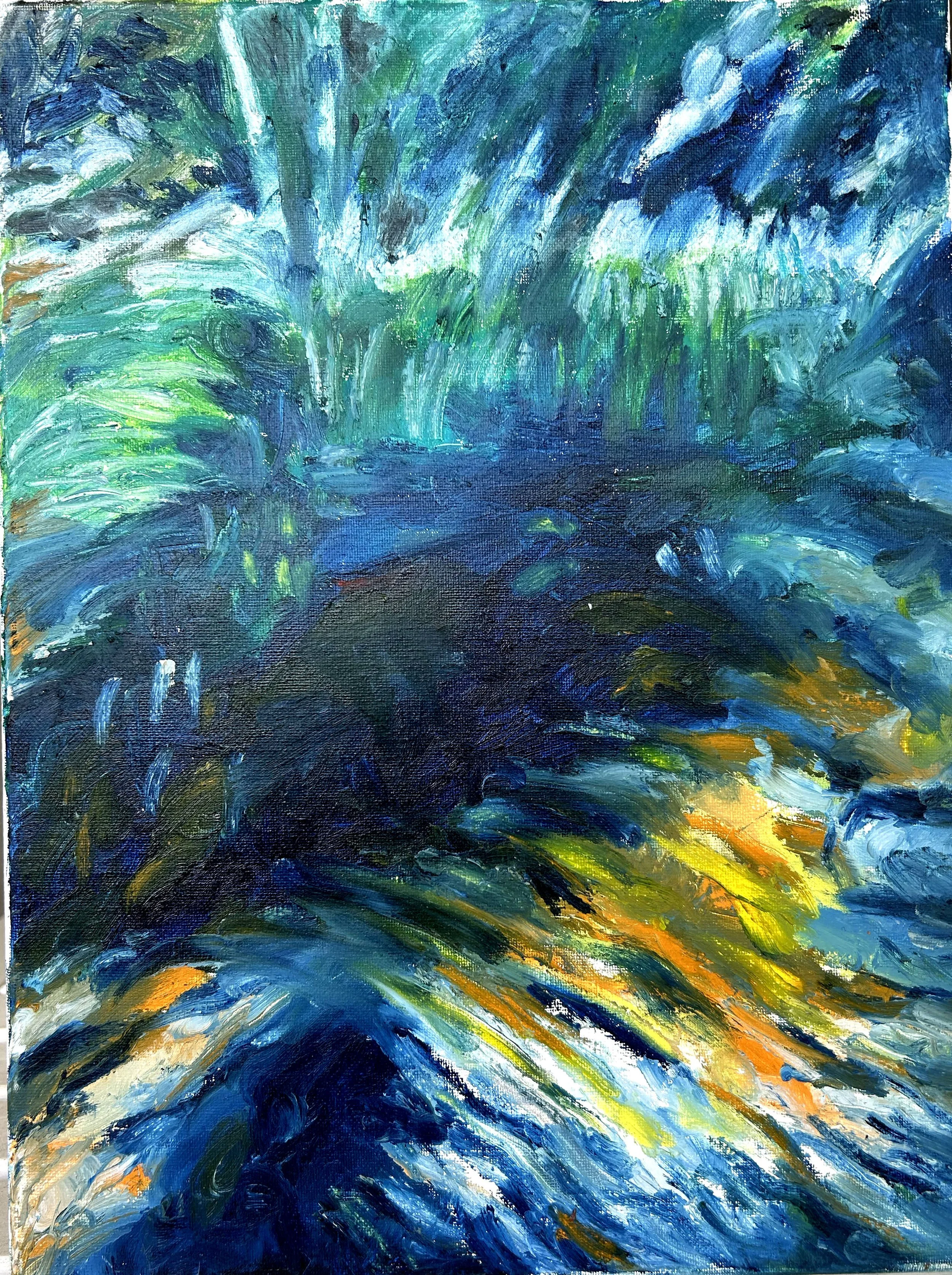 Descanso_Koi_Pond_#34_signed_12x16in