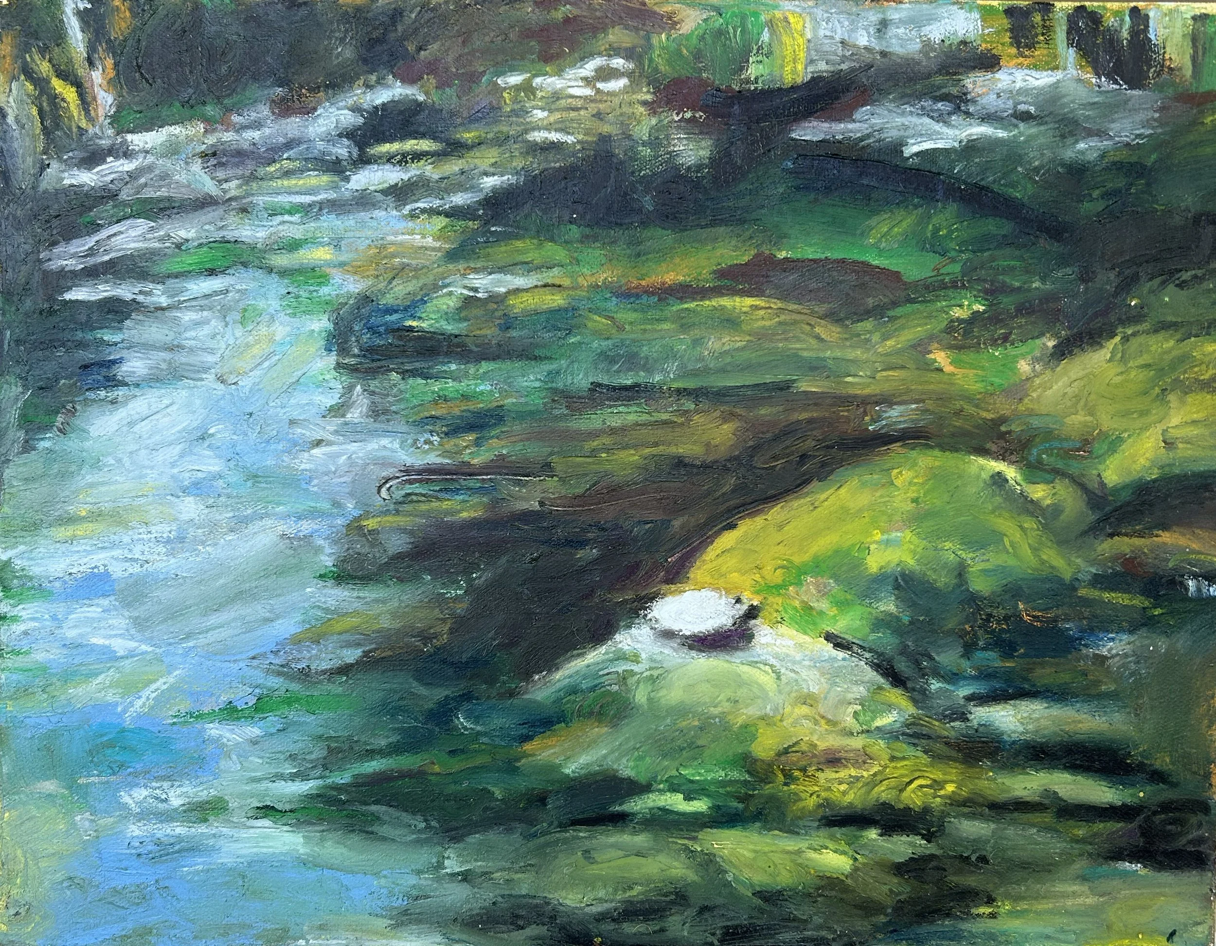 Descanso_KoiPond_#39_18x14in_signed