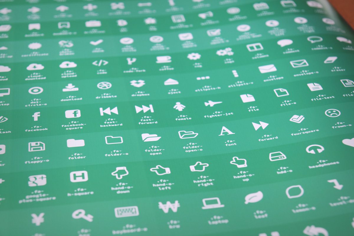 POSTER: FONT AWESOME (V4.3.0) from only $23.00 AUD
