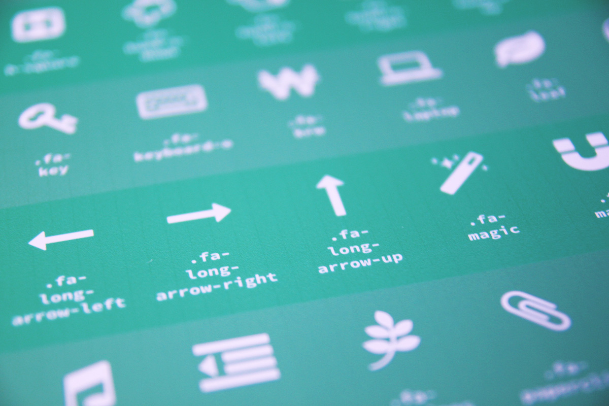 POSTER: FONT AWESOME (V4.2.0) from only $19.95 USD
