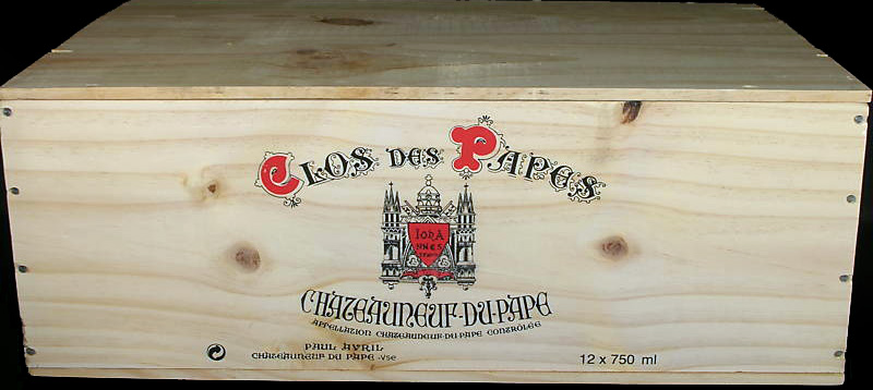 Clos Des Papes 12 Bottle WIne Crate.jpg