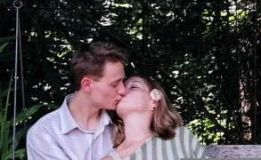 My only love. Summer, 2004. Engagement photos.