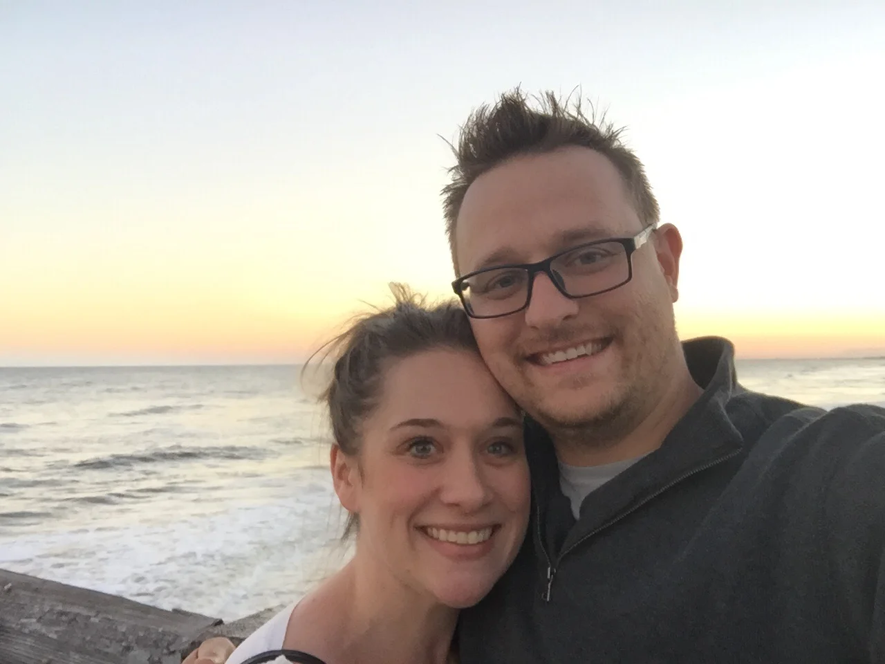We saw the ocean for five seconds, but really, who cares. We were ALONE.