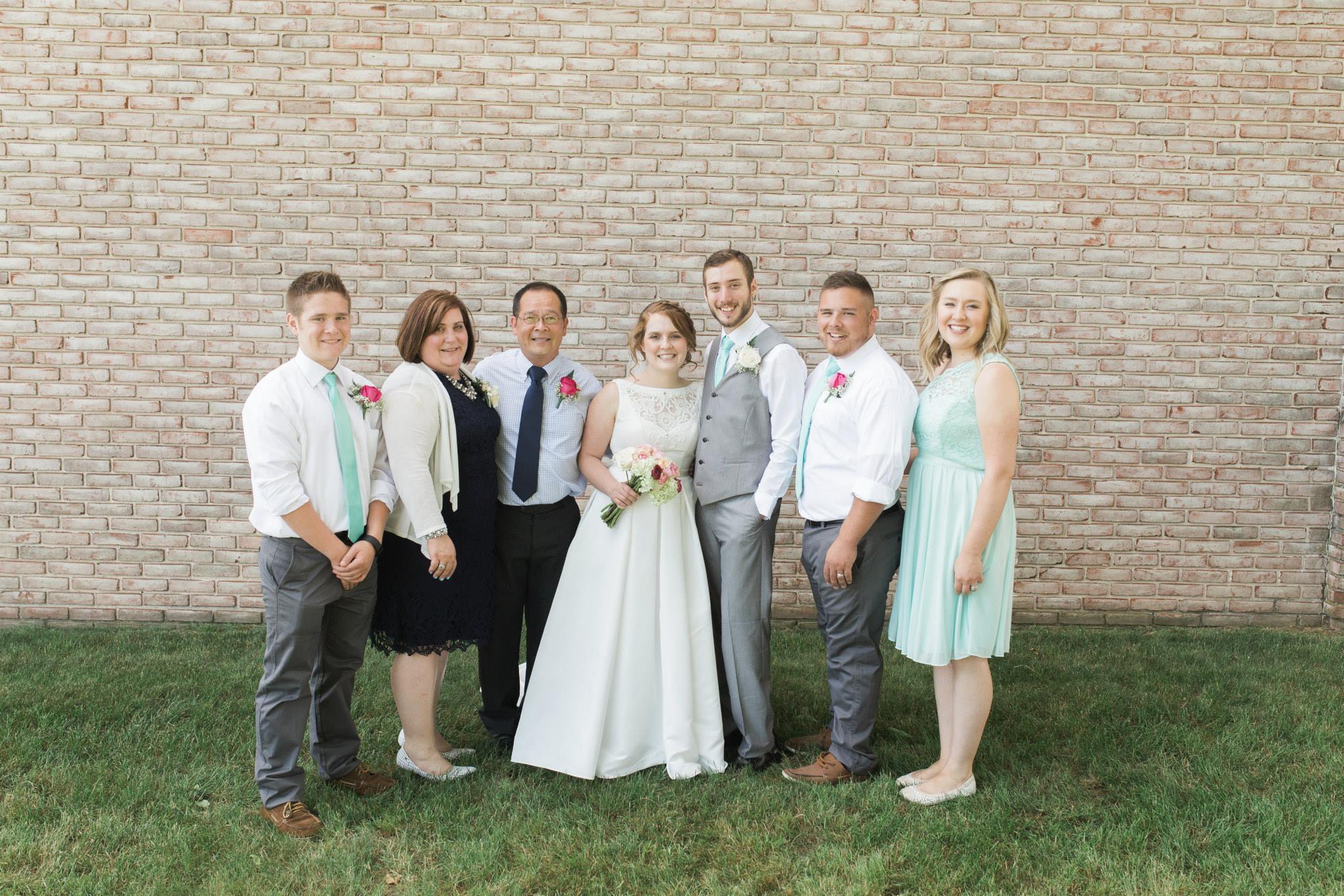 My Mom and Dad, brothers and sister in law.