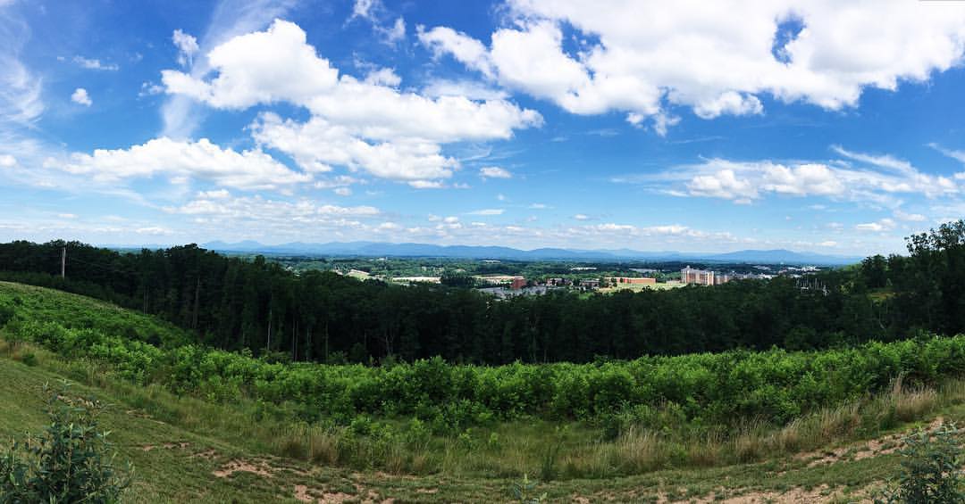 A view from Liberty University Medical Center.