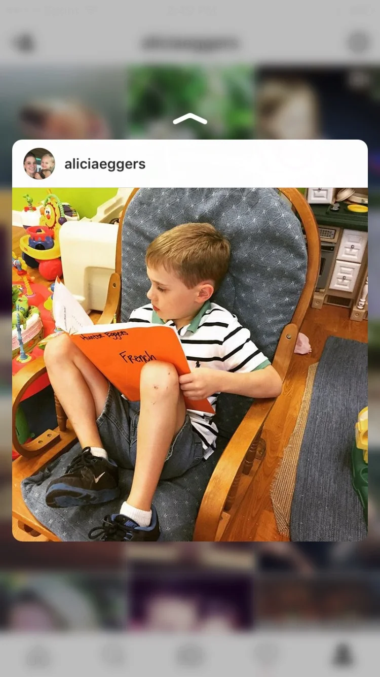 Homeschooling is French lessons while your little sisters play.