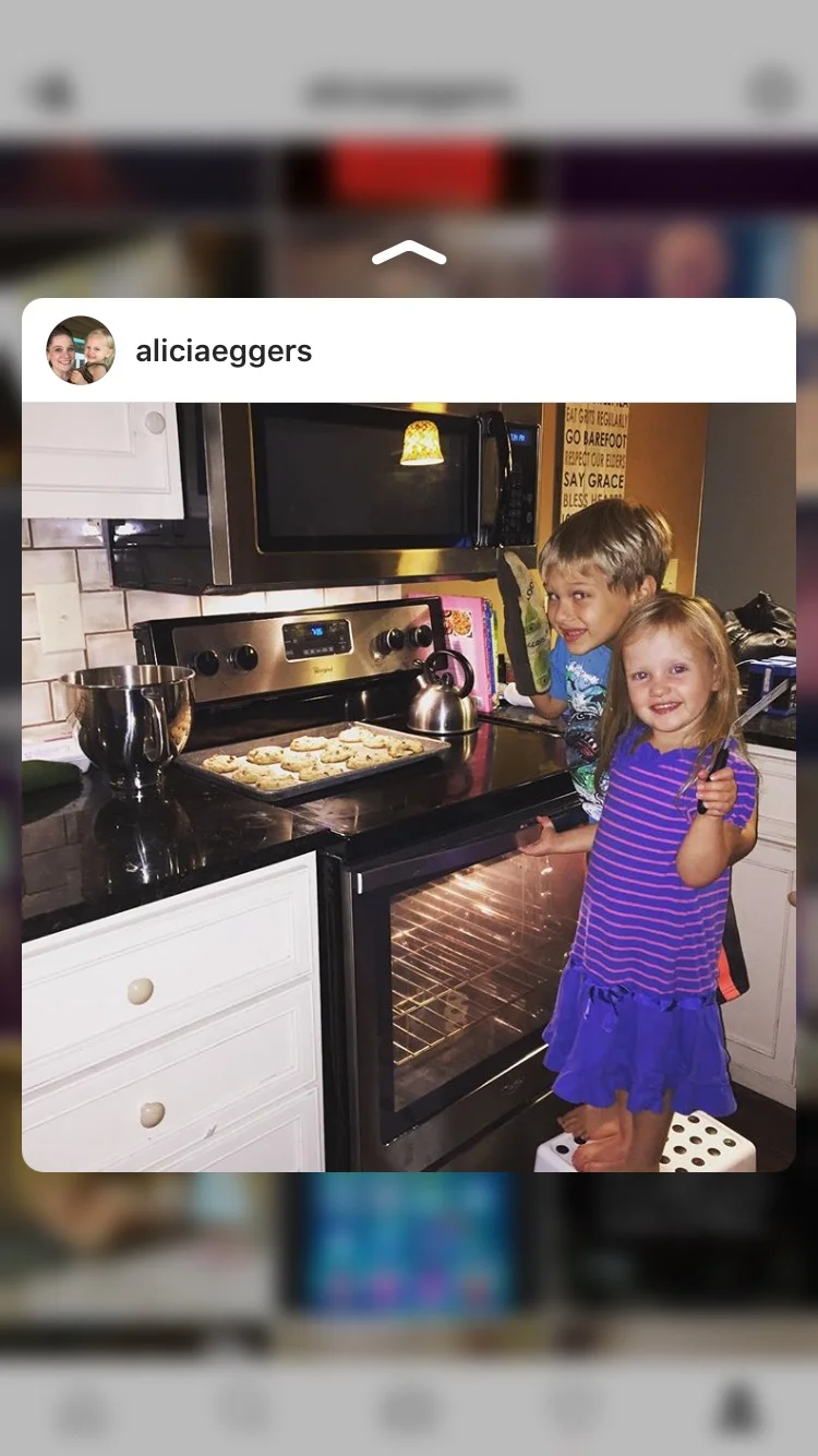 Homeschooling is baking cookies.