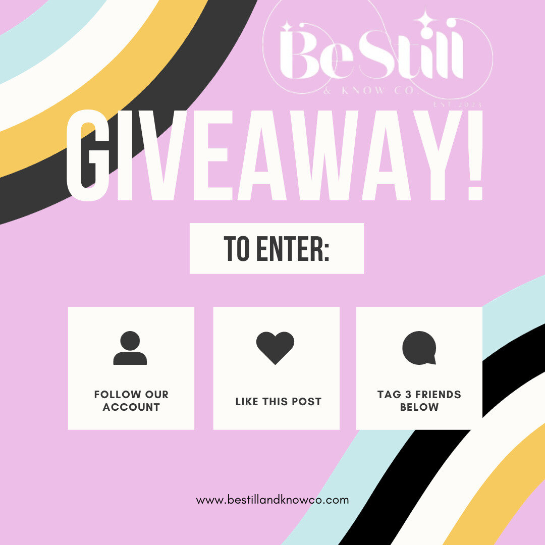 *****GIVEAWAY!!!*****

^^^^Follow the instructions on the post above and I'll choose TWO of you to send any hoodie of YOUR choice.

HAPPY FRIYAY!!!

#friyay
#giveaway
#bestill
#bestillandknowco