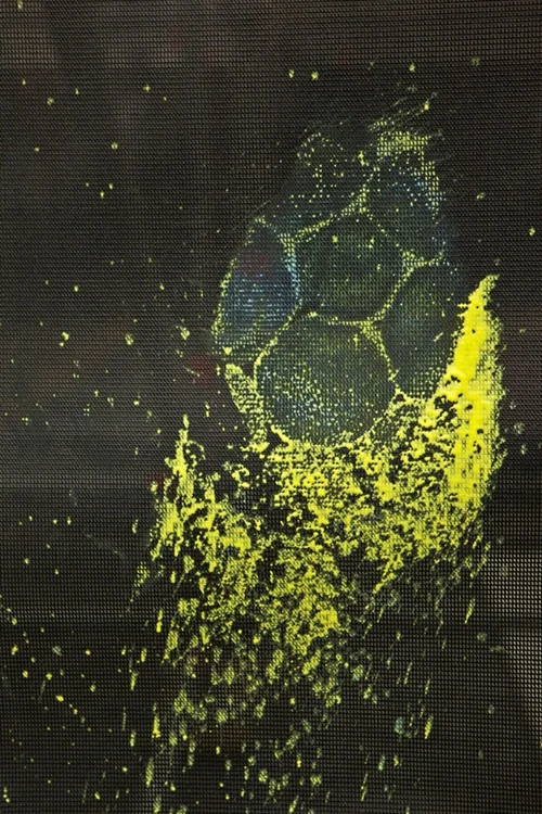 So. Iris Experience called and asked 'Fancy shooting human paintball with the world's best footballers kicking paint covered footballs at kids in white boilersuits for Adidas?' 'Um yeah ok' I replied in a nanosecond. It was messy . Van Persie, Kaka, Nani (and Tom Oldham) loved every second of it.