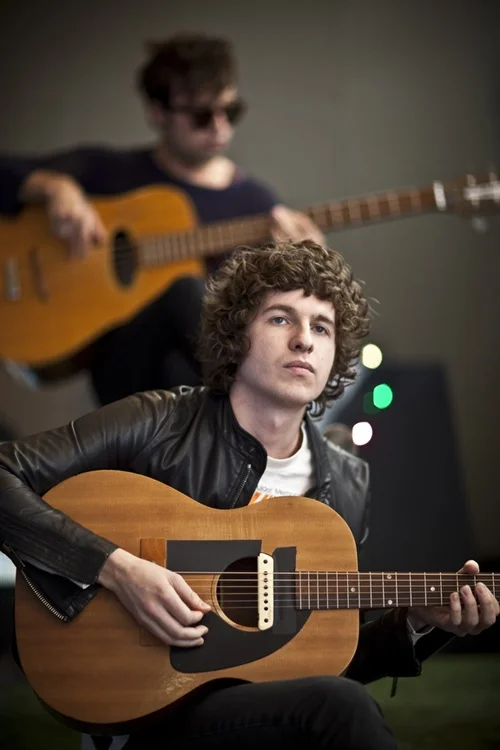 Welcome back The Kooks! Luke Kook sang beautifully and while it was good to see them again, it was even better to hear their new tunes and shoot them in this most intimate of settings - under a canopy in the courtyard at The Fly offices.